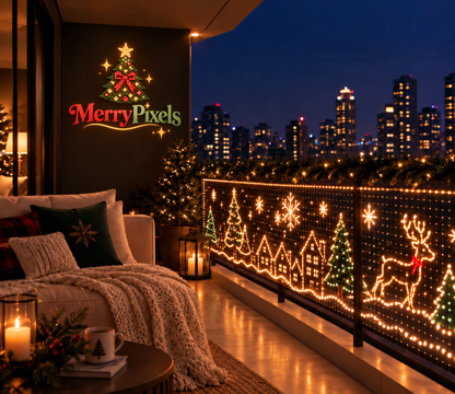 Merry Pixels™ Balcony Lights
